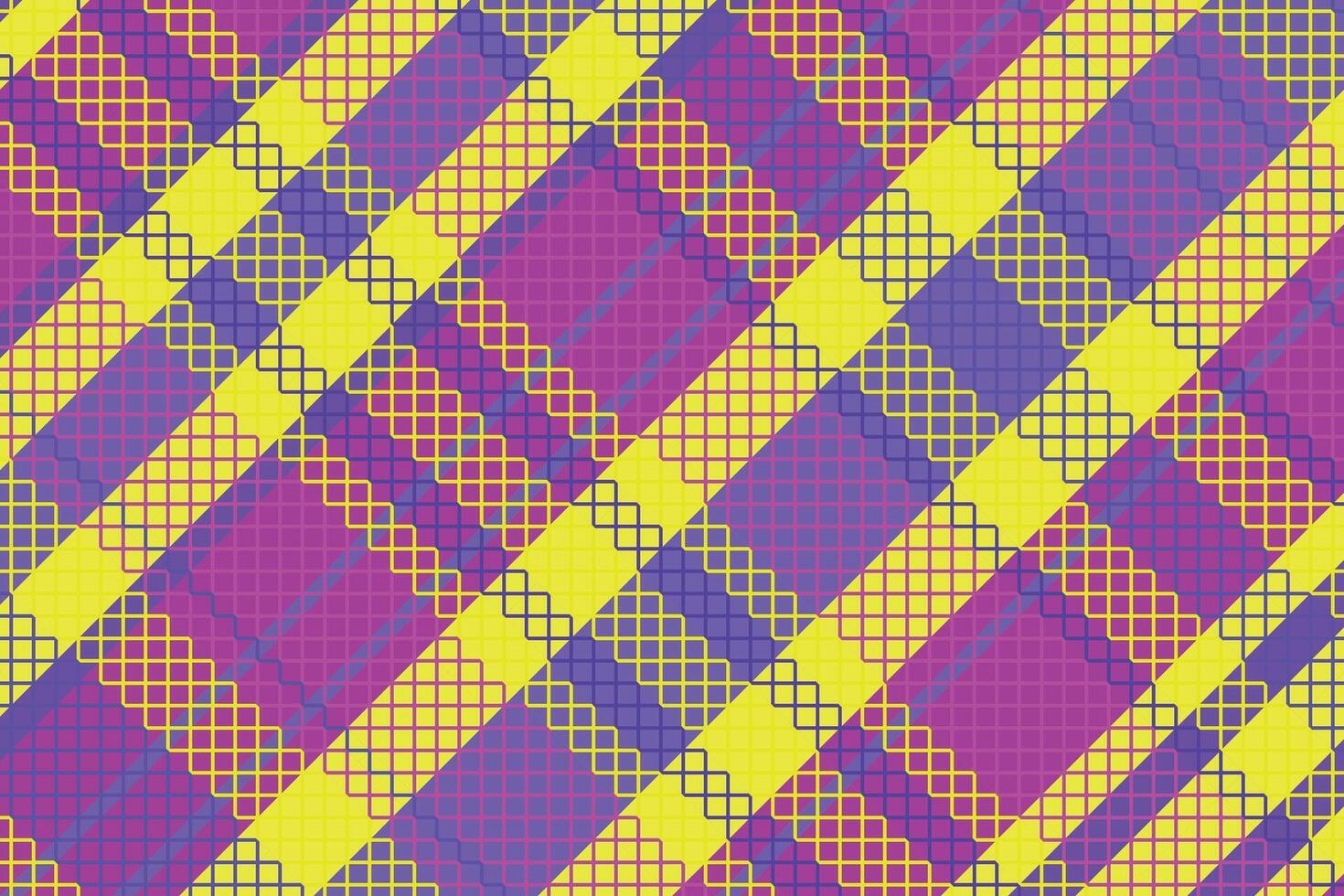 Schotse ruit of plaid donker kleur patroon. vector