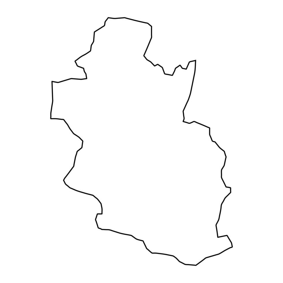 billund gemeente kaart, administratief divisie van Denemarken. illustratie. vector
