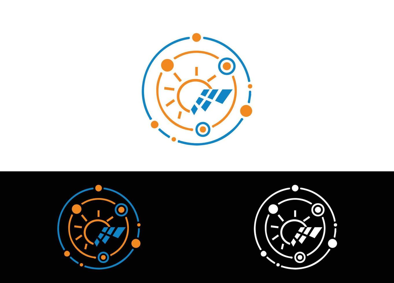 energiebesparend logo of pictogramontwerpsjabloon voor vectorafbeeldingen vector