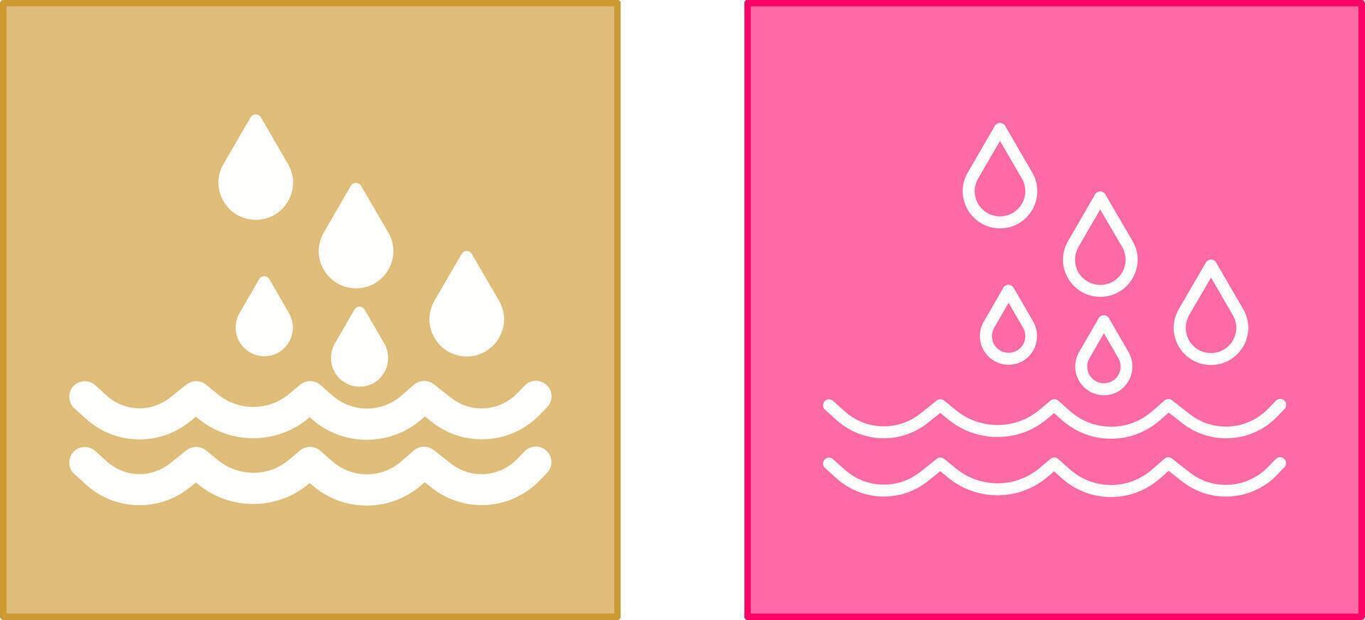 waterdruppel pictogram vector