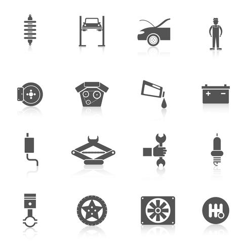 pictogram voor automatische service vector