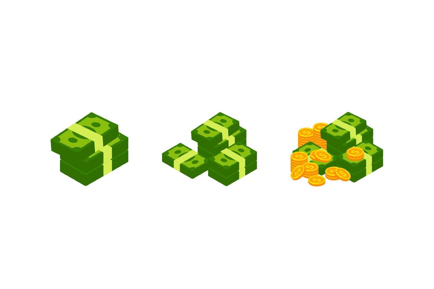 munt en contant geld vector symbool ontwerp illustratie