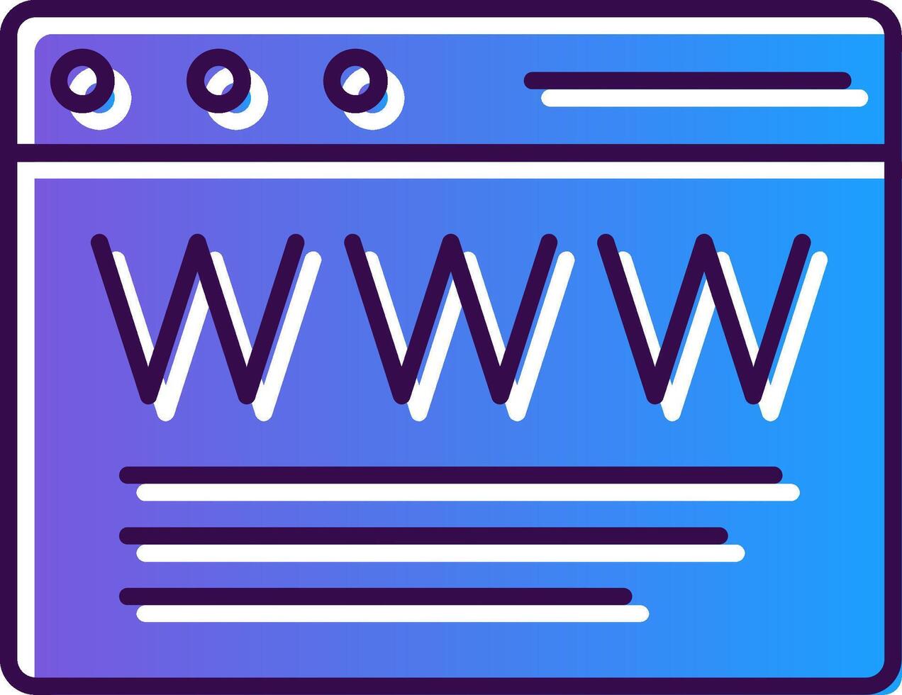 browser helling gevulde icoon vector