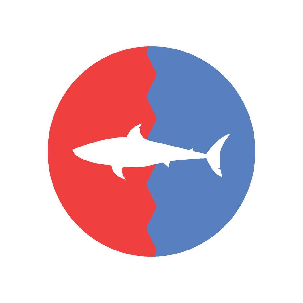 haai icoon illustratie vector