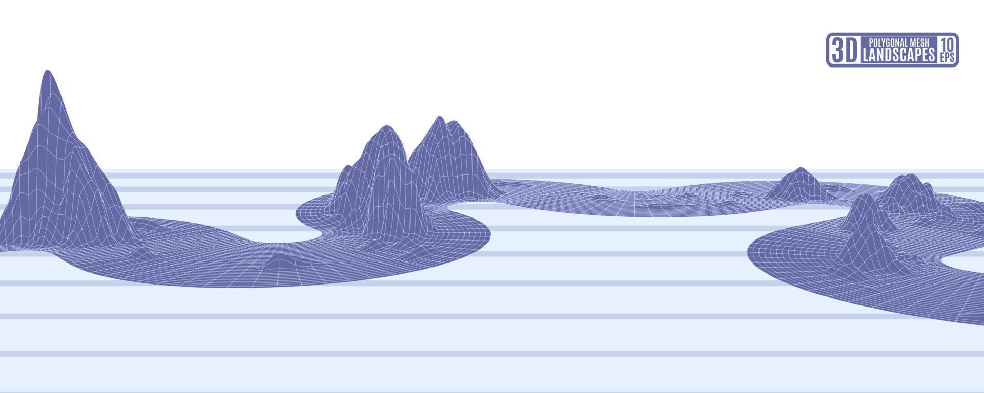 lichte achtergrond met veelhoekige bergen paars. stock afbeelding vector, voor reclame en brochures vector