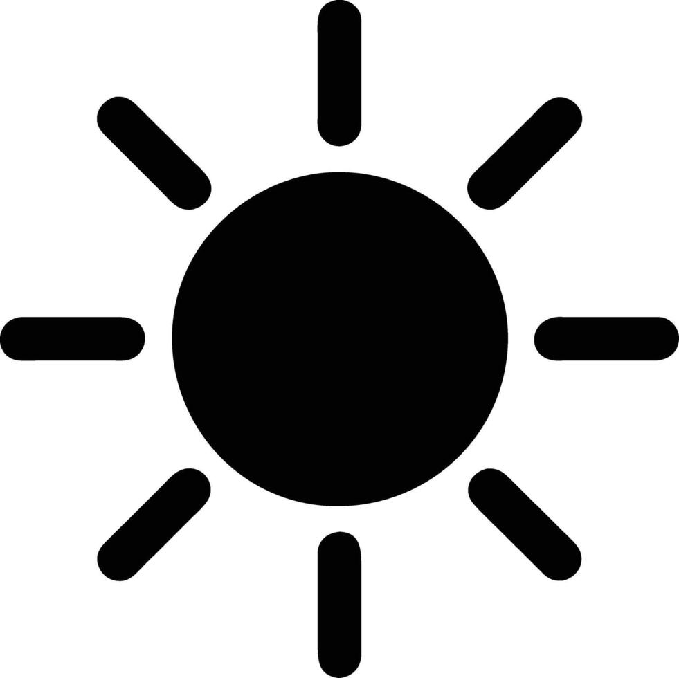 zon icoon ontwerp, grafisch hulpbron vector