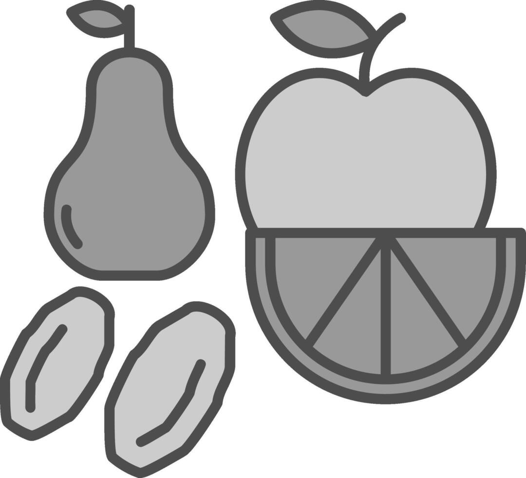 fruit filay icoon vector