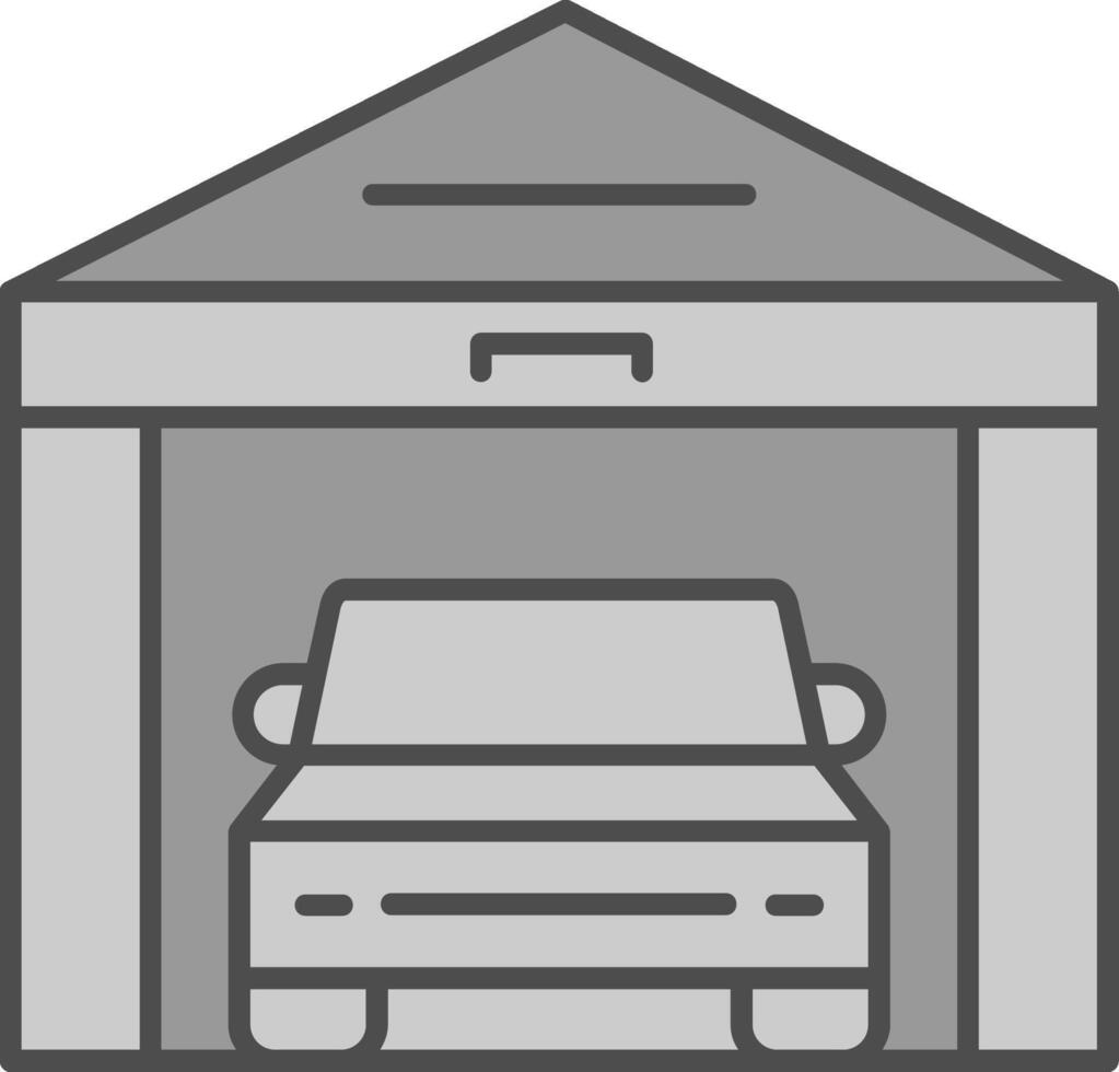 garage filay icoon vector