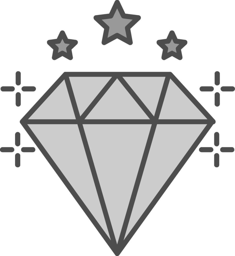 diamant filay icoon vector