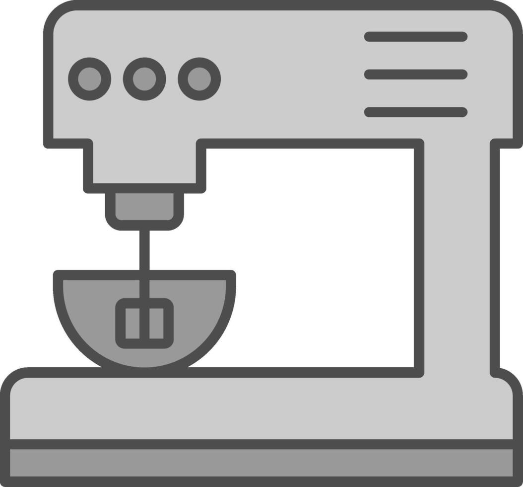 elektrisch menger filay icoon vector