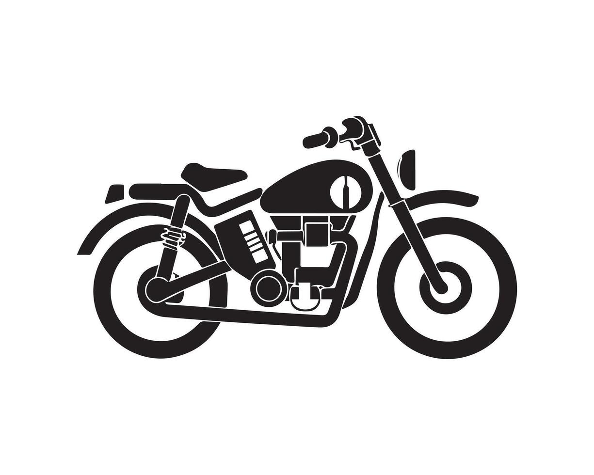 fiets silhouet icoon grafisch logo ontwerp vector