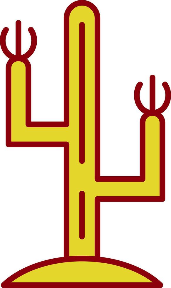 cactus filay icoon vector