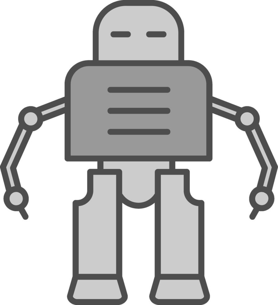 robot filay icoon vector