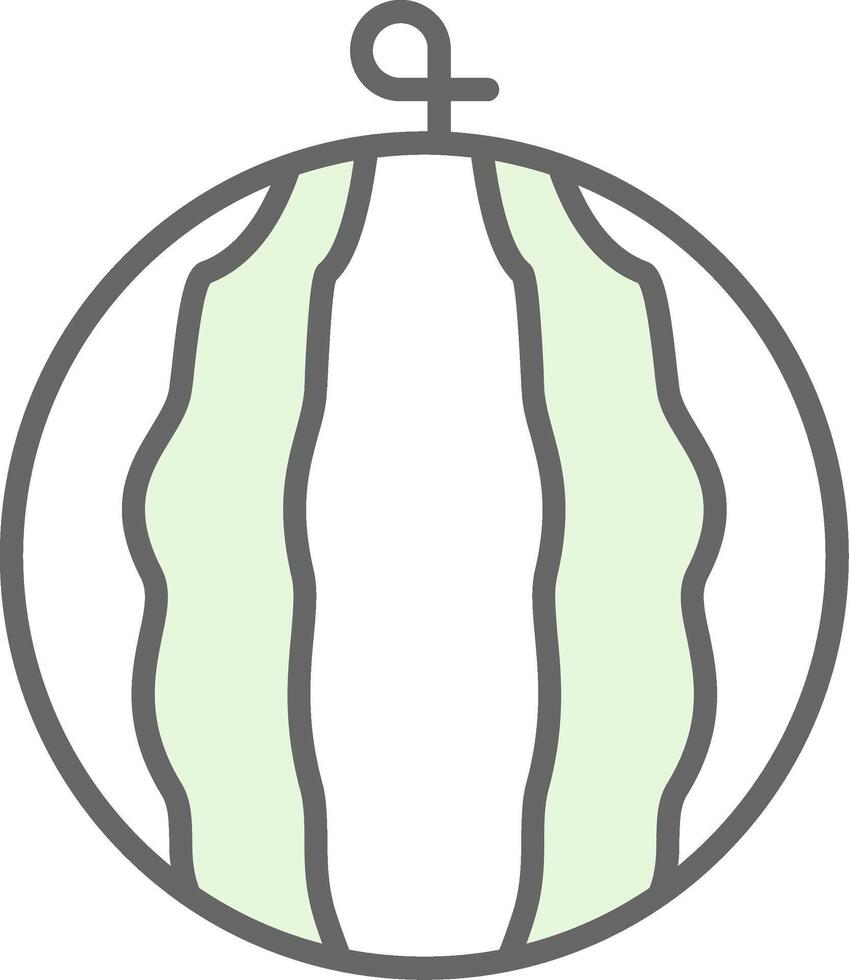 watermeloen filay icoon vector