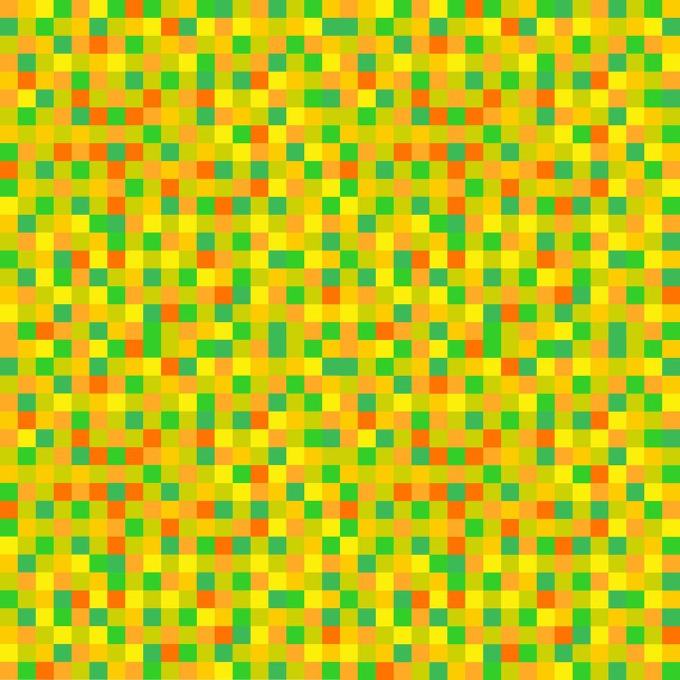 pixel achtergrond groenachtig kleuren. naadloos patroon, pixelatie. kleurrijk pixel dots mozaïek- achtergrond, behang vector