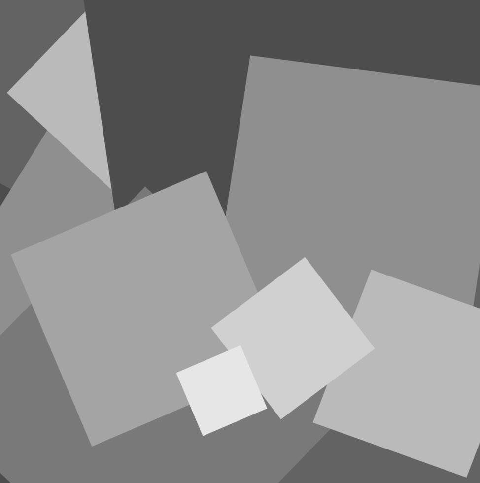 abstract meetkundig patroon in de het formulier van vierhoeken Aan een grijs achtergrond vector