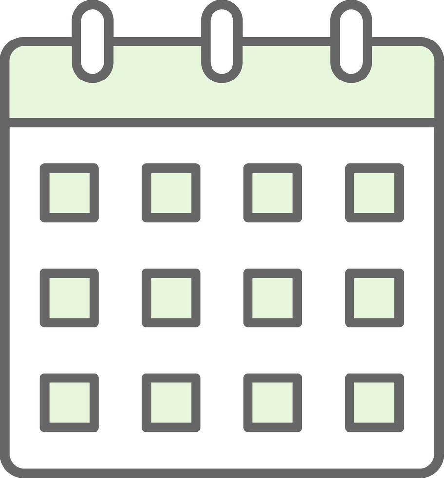 kalender filay icoon vector