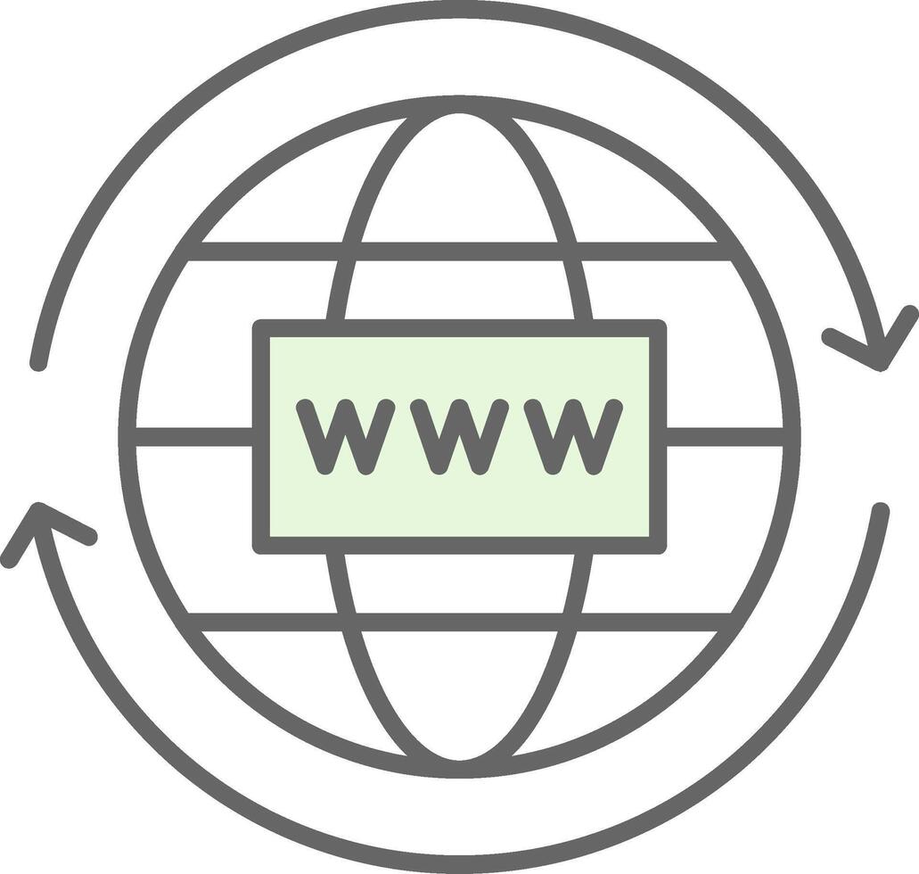 wereldwijd filay icoon vector