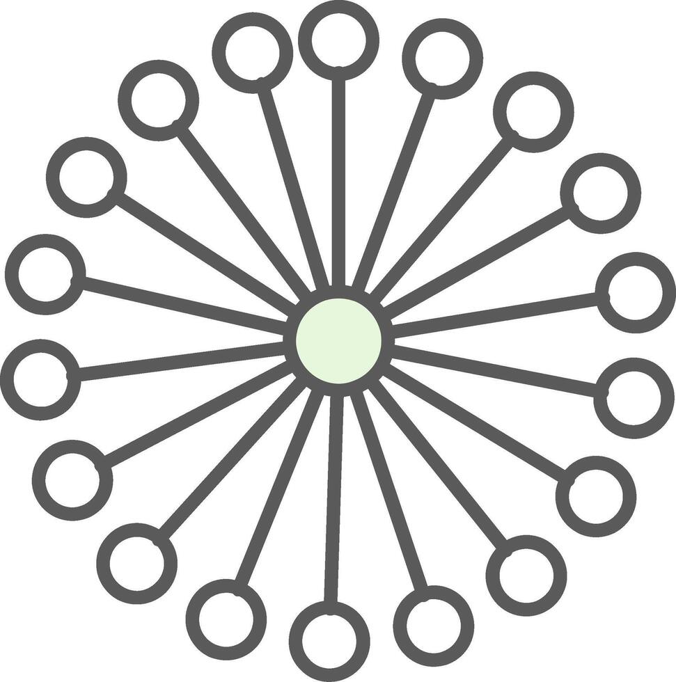 mimosa filay icoon vector