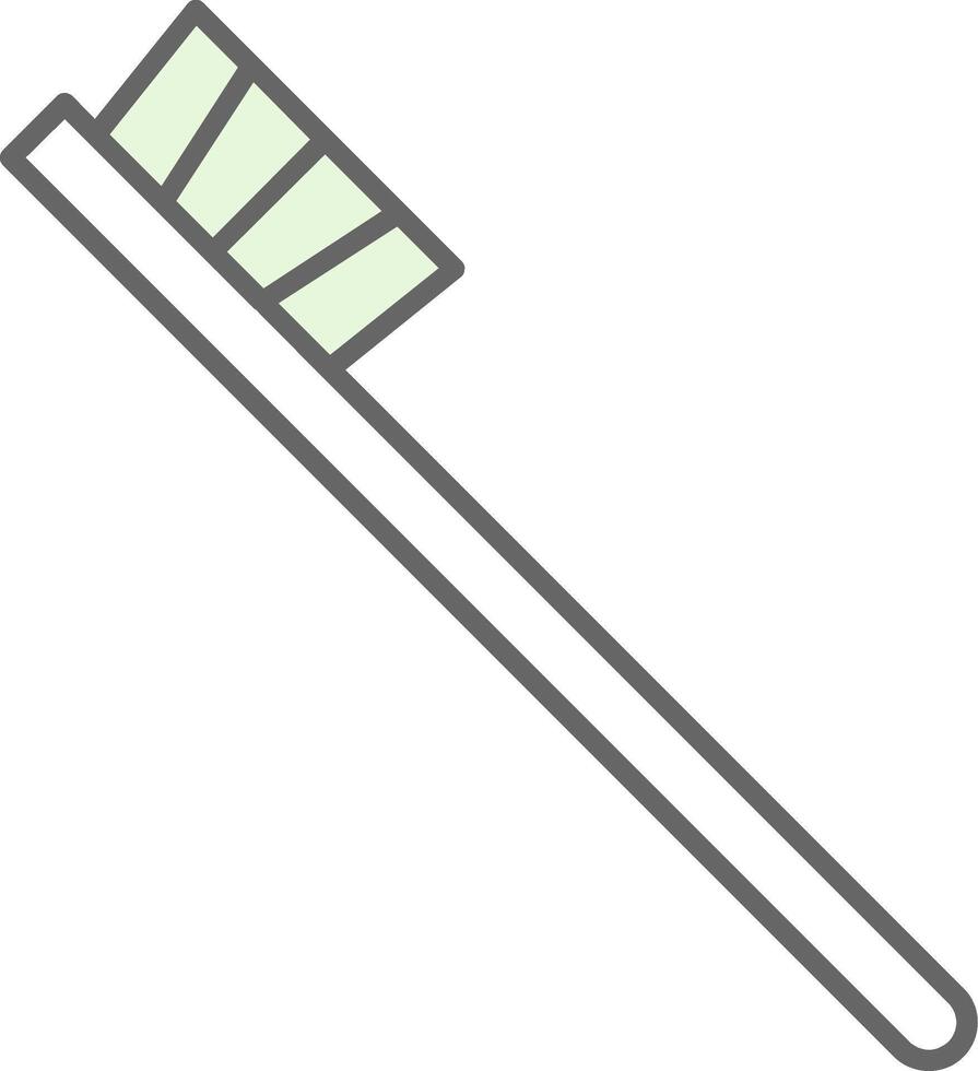 tandenborstel filay icoon vector