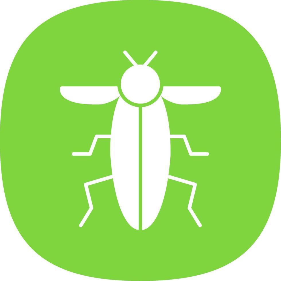 insect lijn twee kleur icoon vector