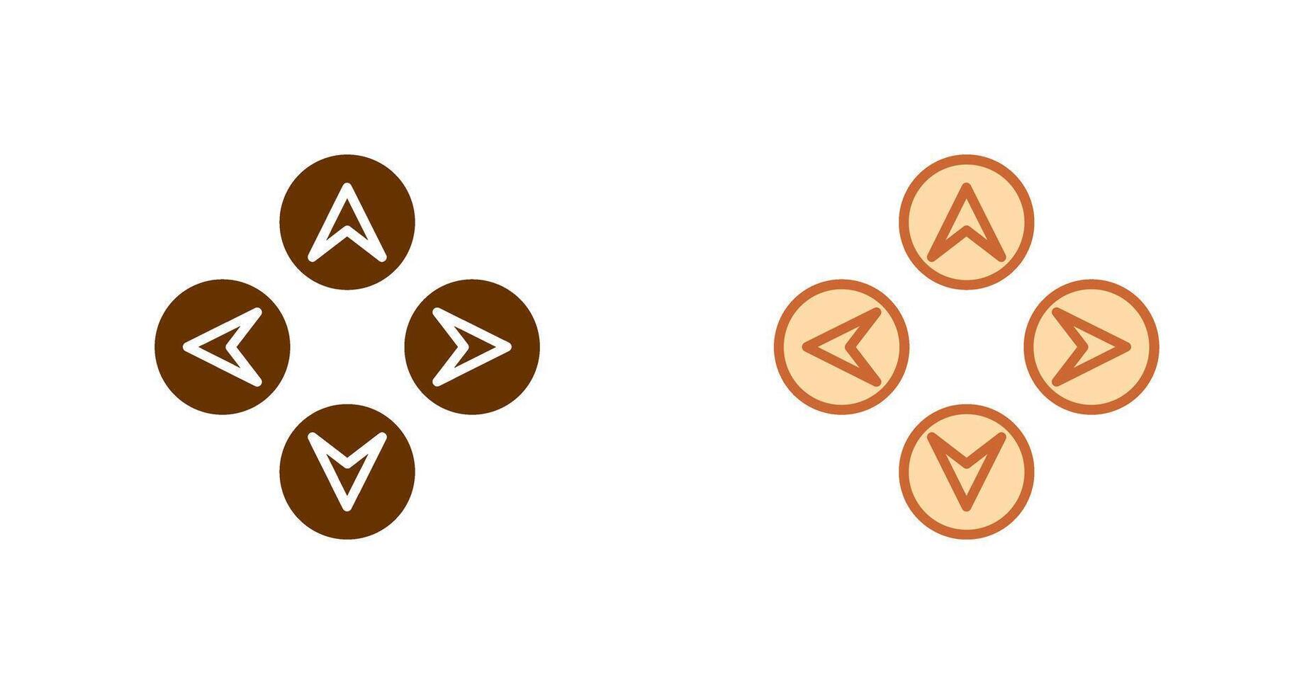 pijl routebeschrijving icoon vector