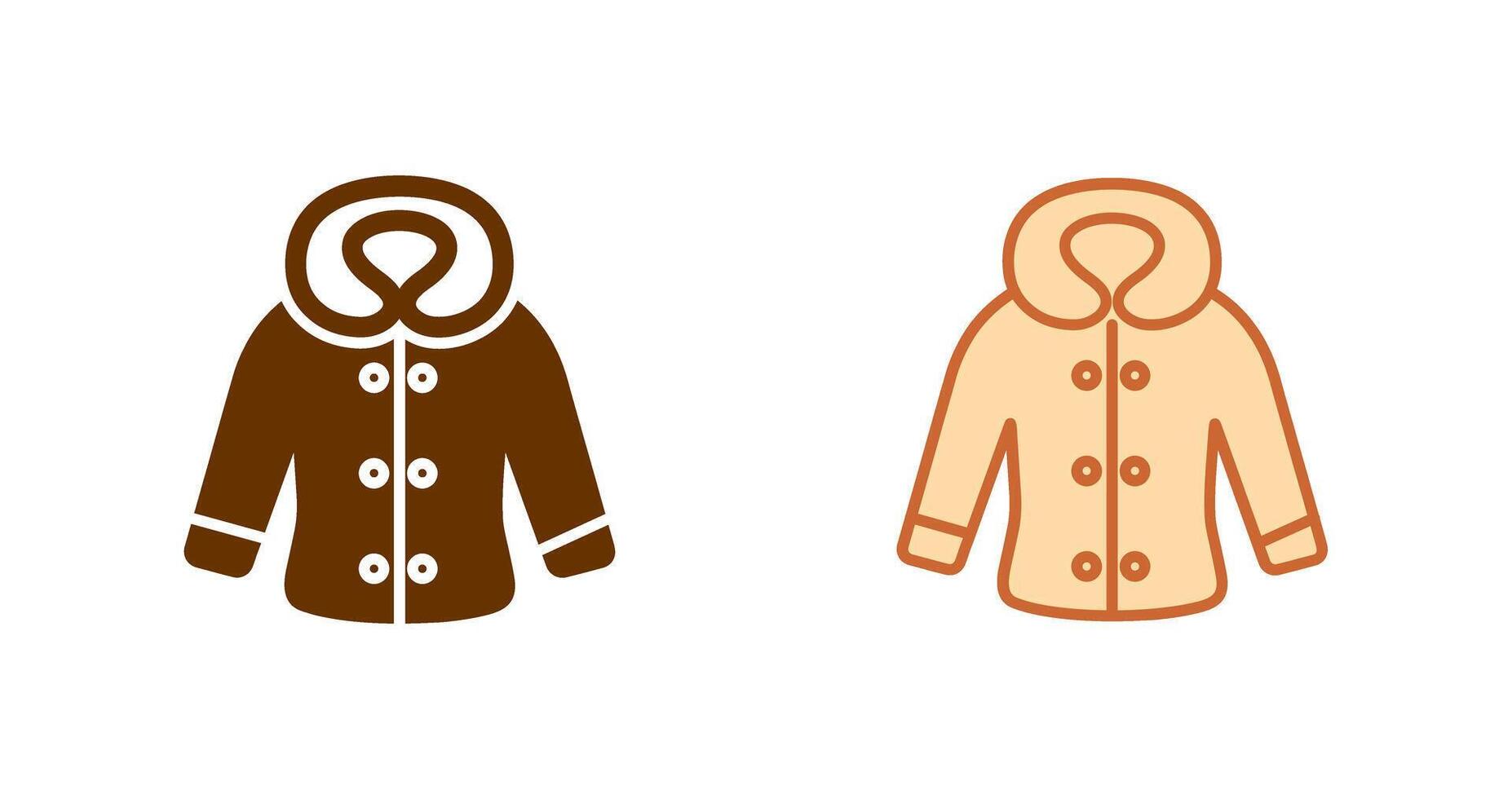 winter kleren icoon vector