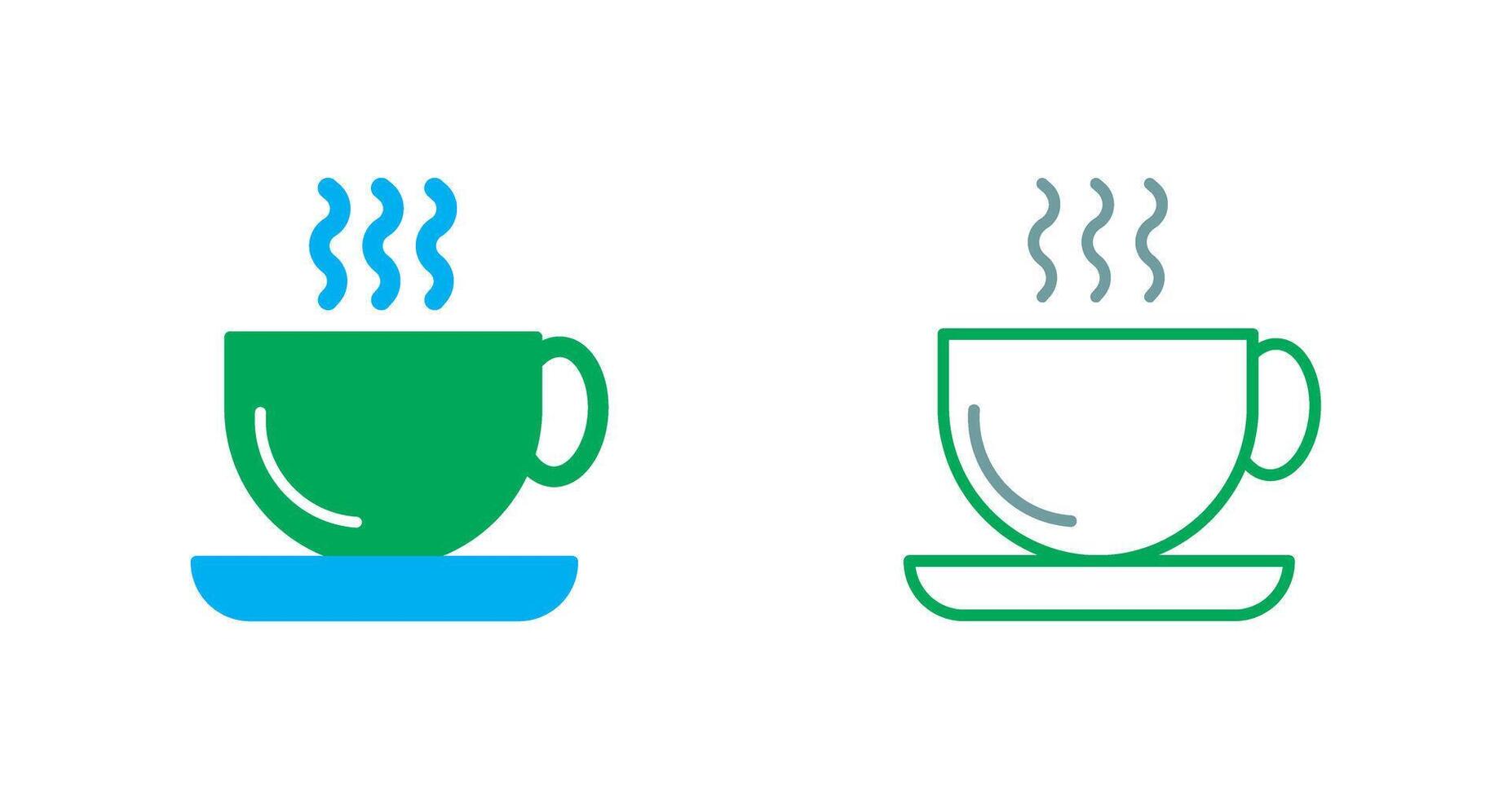 koffiekopje pictogram vector