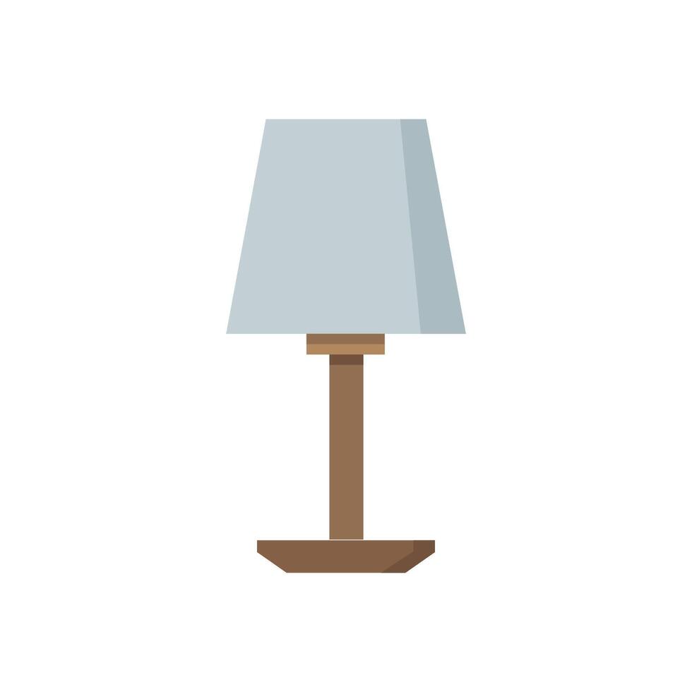 nachtkastje lamp in vector