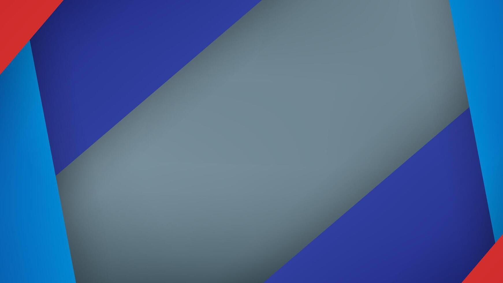 abstract rood en blauw materiaal ontwerp Aan grijs achtergrond. sjabloon voor omslag, bedrijf presentatie, web ontwerp en brochure. kopiëren ruimte voor tekst. vector