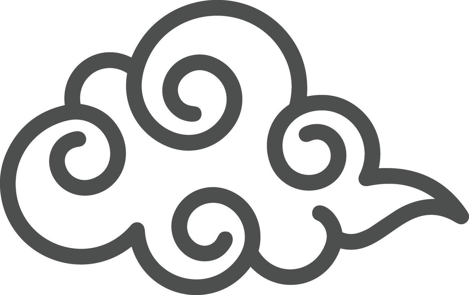 wolk icoon symbool afbeelding. illustratie van de hosting opslagruimte ontwerp beeld vector