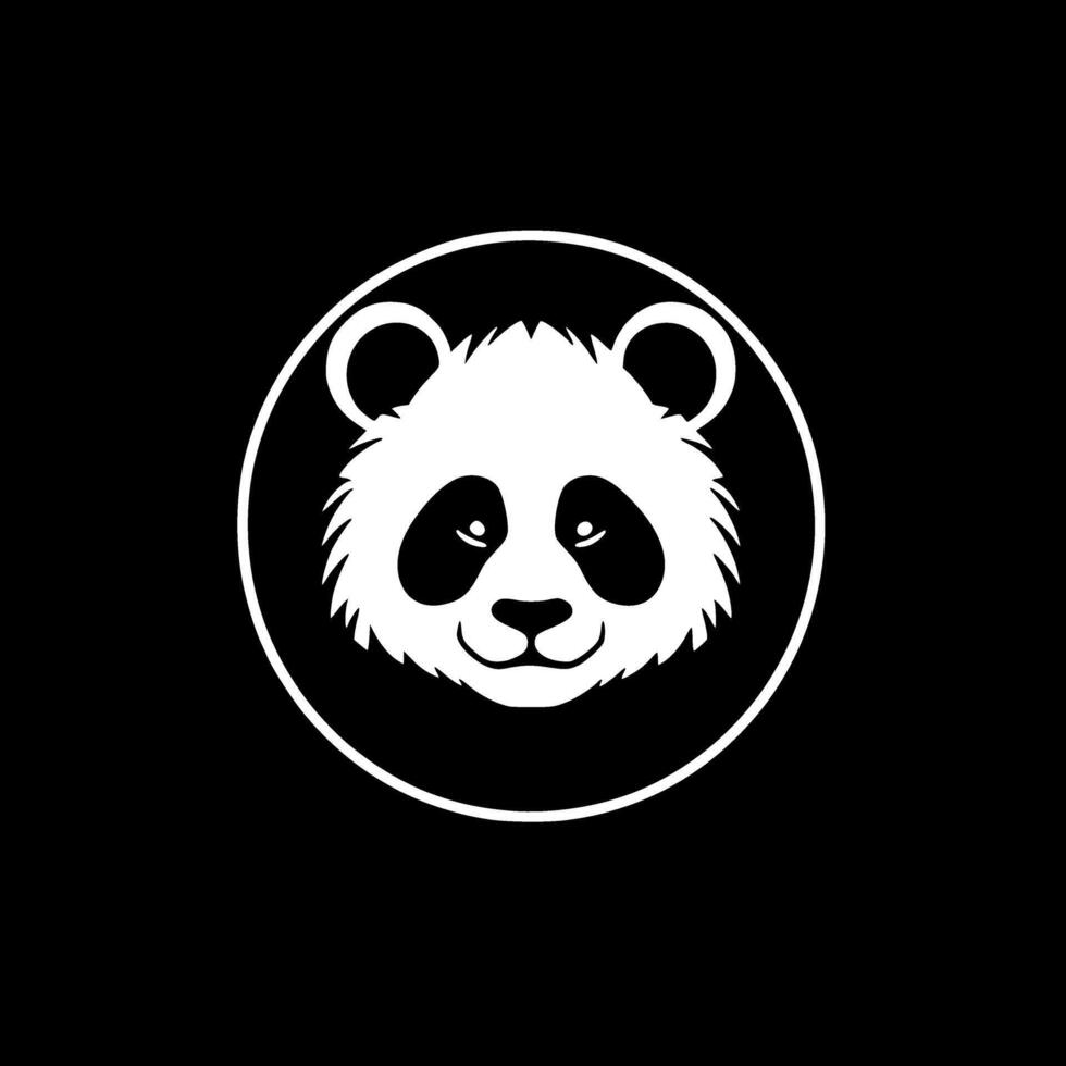 panda - hoog kwaliteit logo - illustratie ideaal voor t-shirt grafisch vector