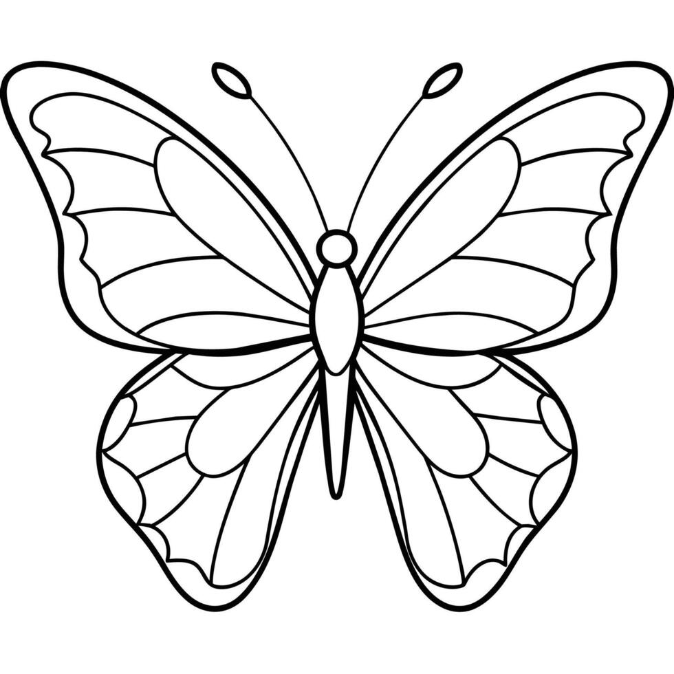 elegant vlinder illustraties - ideaal voor bruiloft uitnodigingen, huis decor, en mode accessoires vector