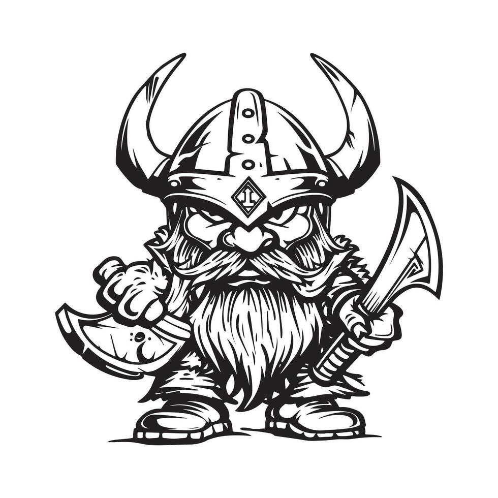 viking ontwerp illustratie vector