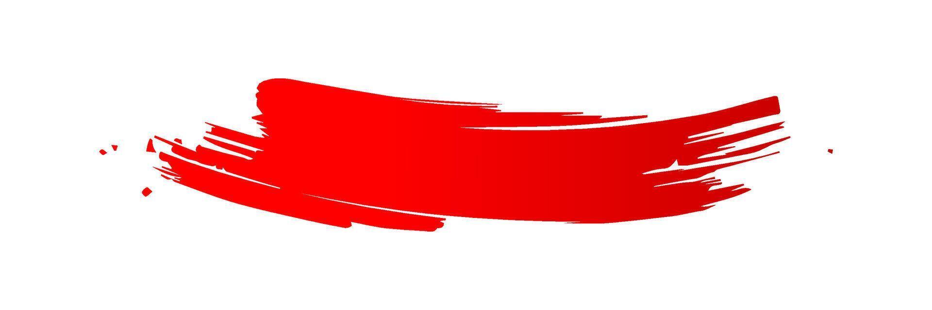 rood borstel hartinfarct, inkt geklater en artistiek ontwerp elementen. vuil waterverf textuur, doos, kader, grunge achtergrond, plons of creatief vorm voor sociaal media. abstract tekening. vector