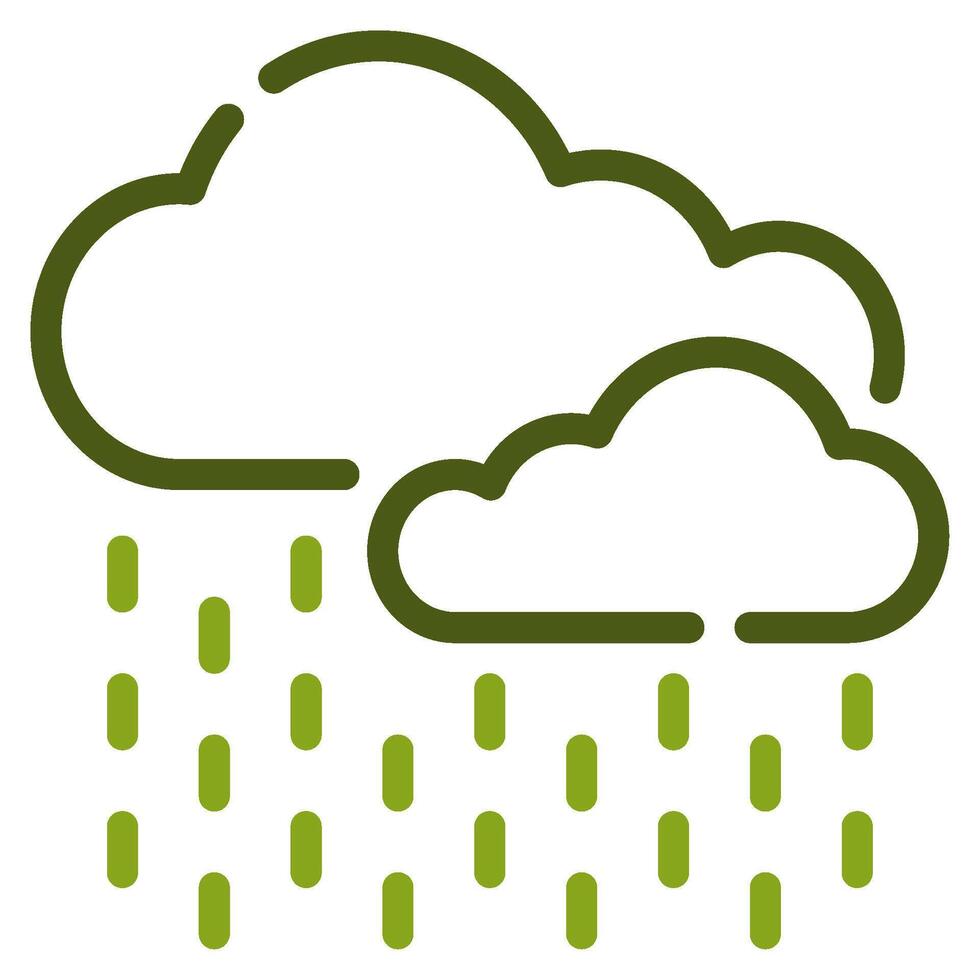 regen icoon illustratie, voor web, app, infografisch, enz vector