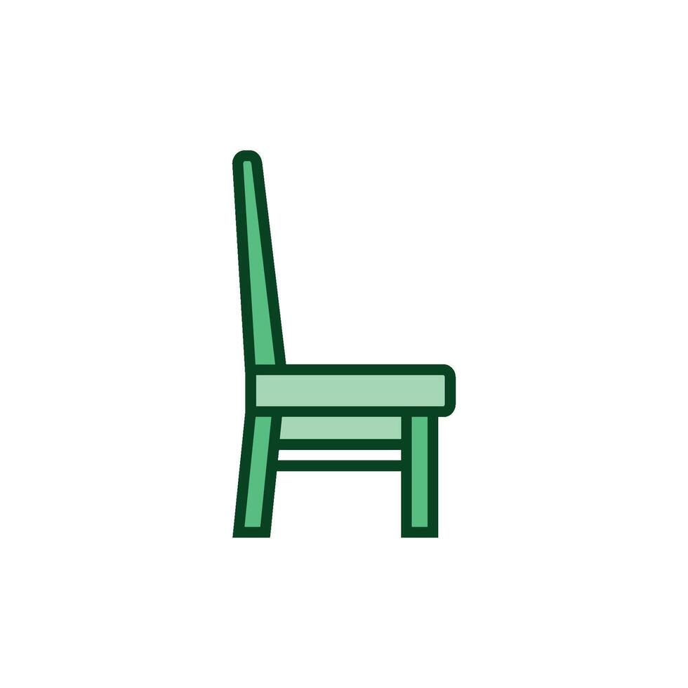 stoel icoon sjabloon illustratie ontwerp vector