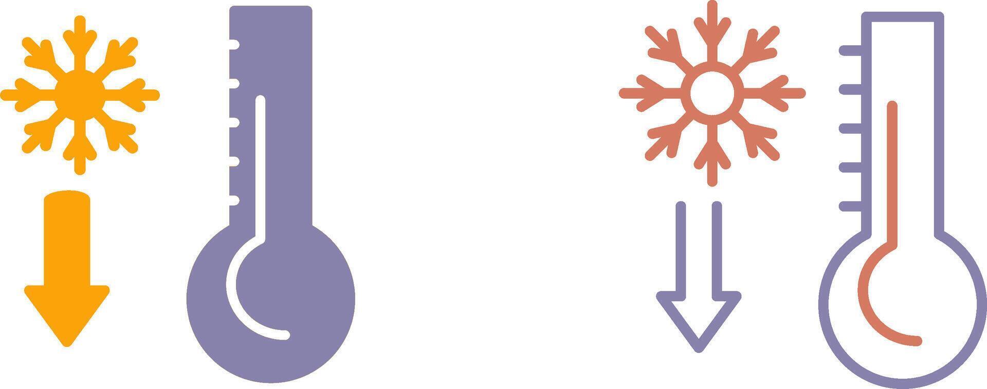 thermometer pictogram ontwerp vector