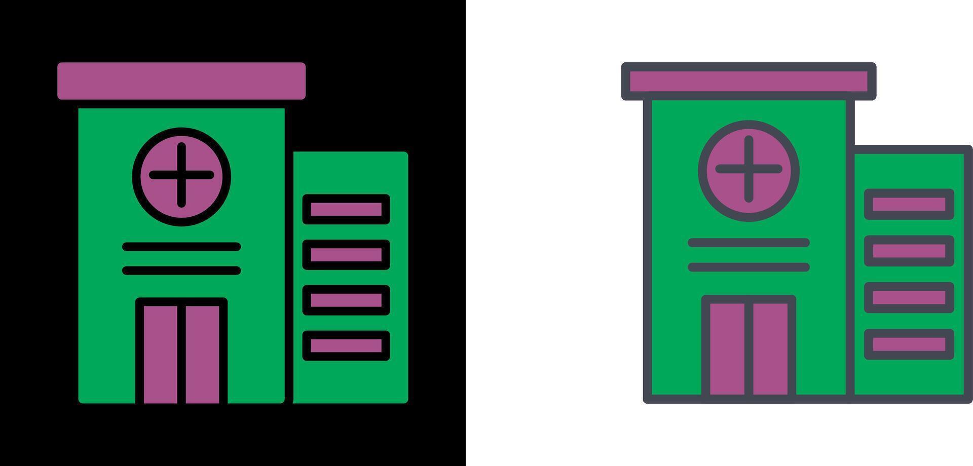 ziekenhuis pictogram ontwerp vector