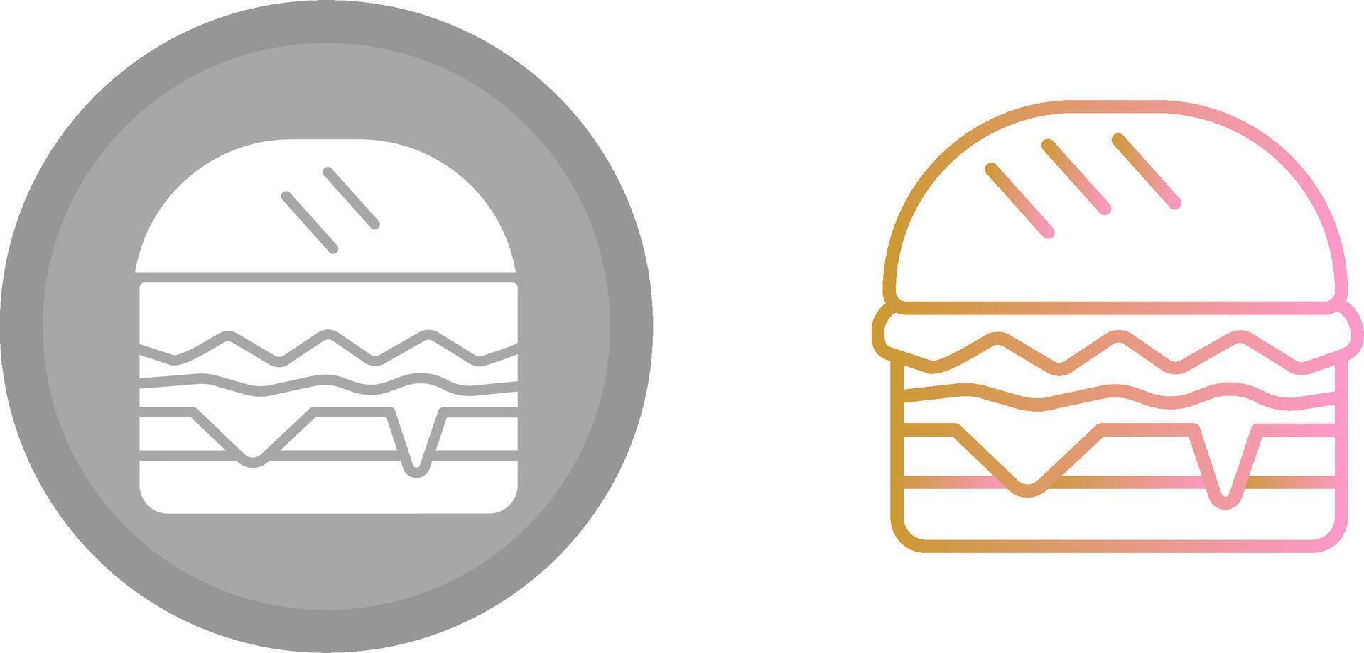 hamburger pictogram ontwerp vector