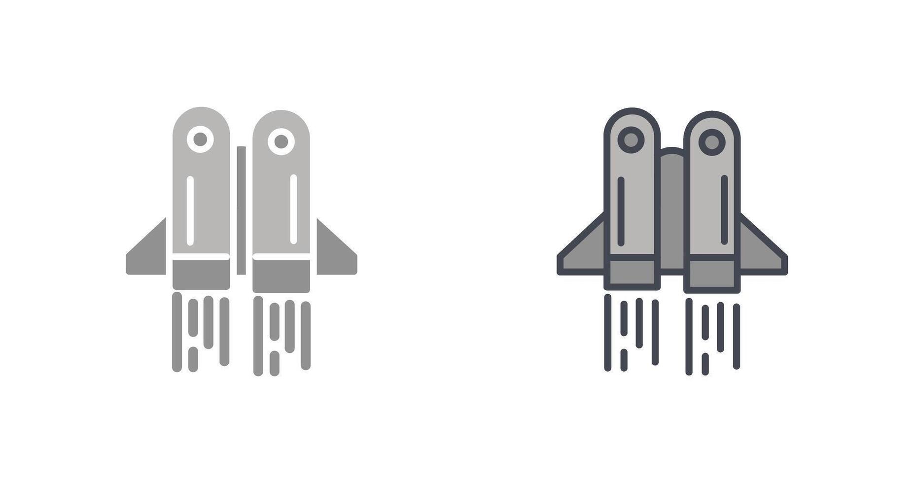 jetpack icoon ontwerp vector