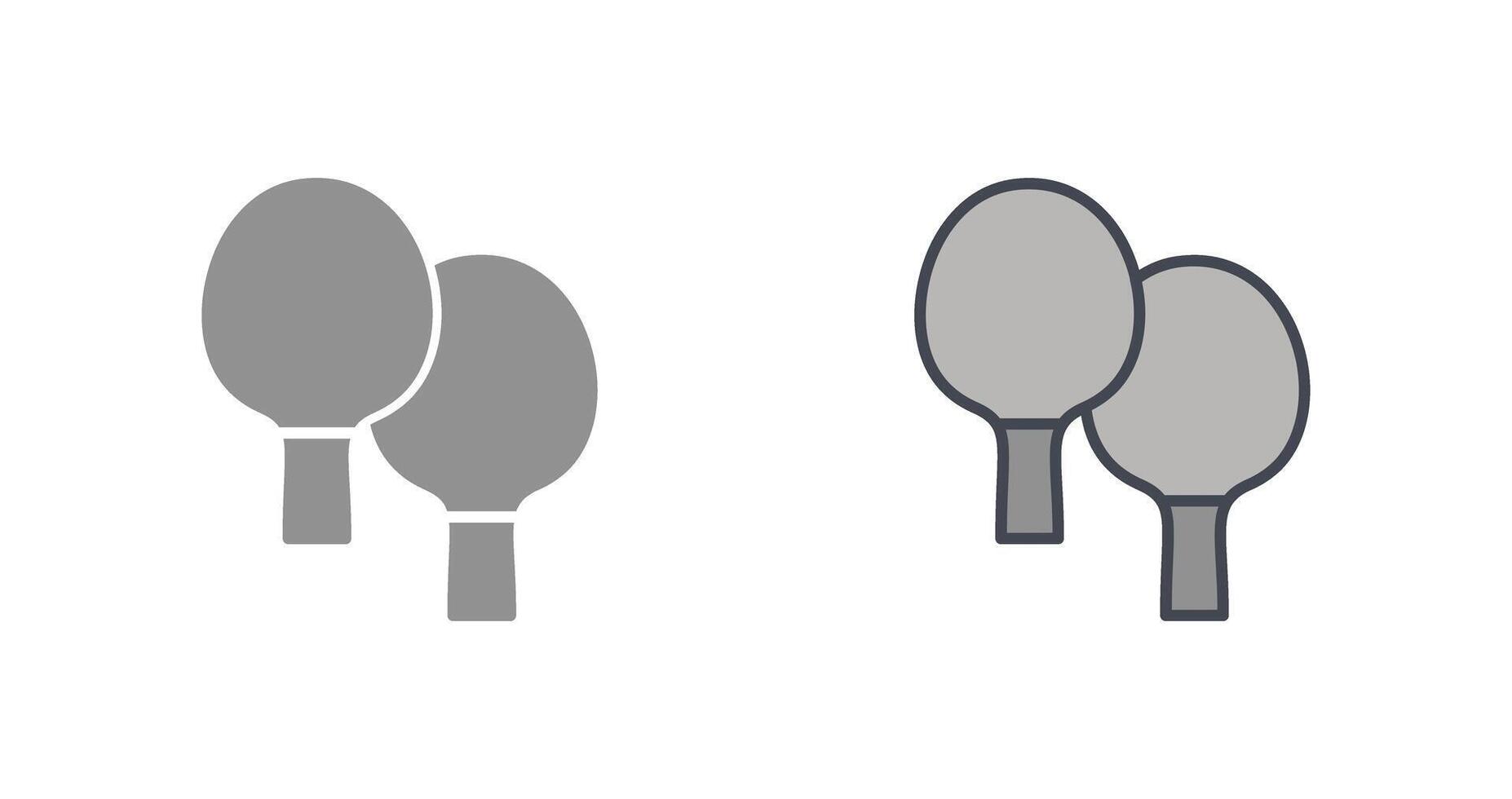 ping pong icoon ontwerp vector