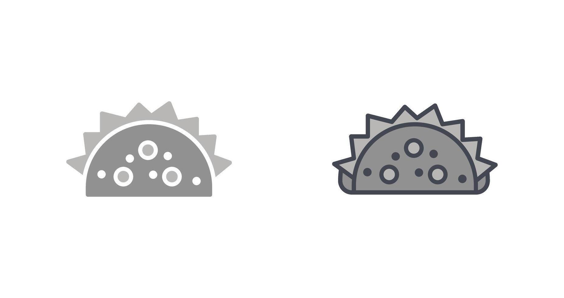 taco's icoon ontwerp vector