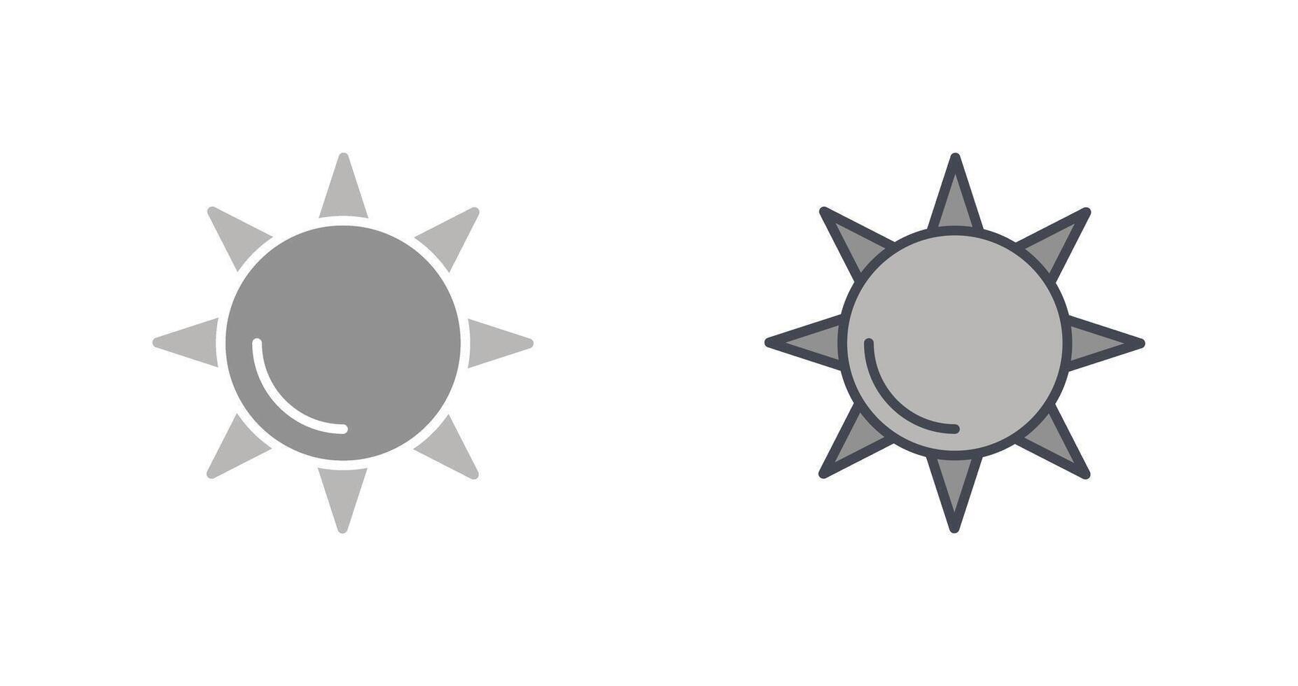 zon pictogram ontwerp vector