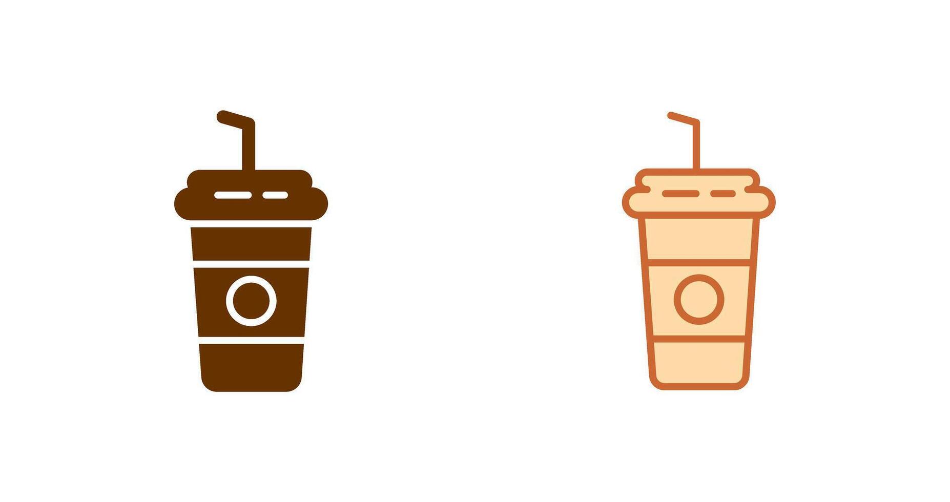 milkshake icoon ontwerp vector