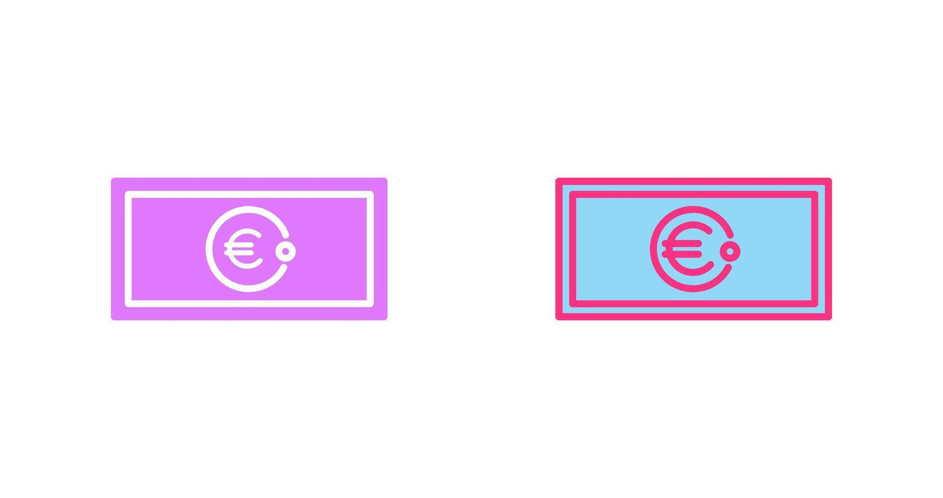 euro icoon ontwerp vector