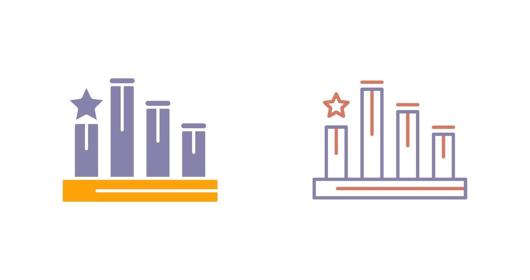 ster pictogram ontwerp vector