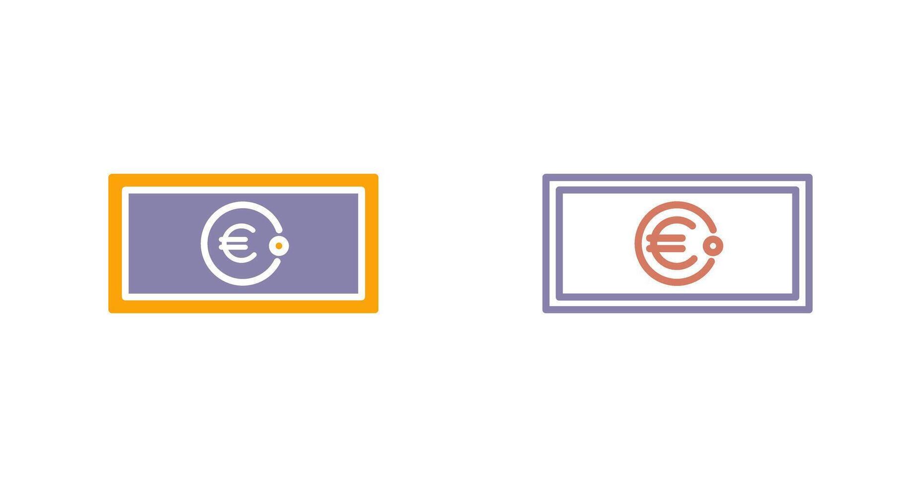 euro icoon ontwerp vector