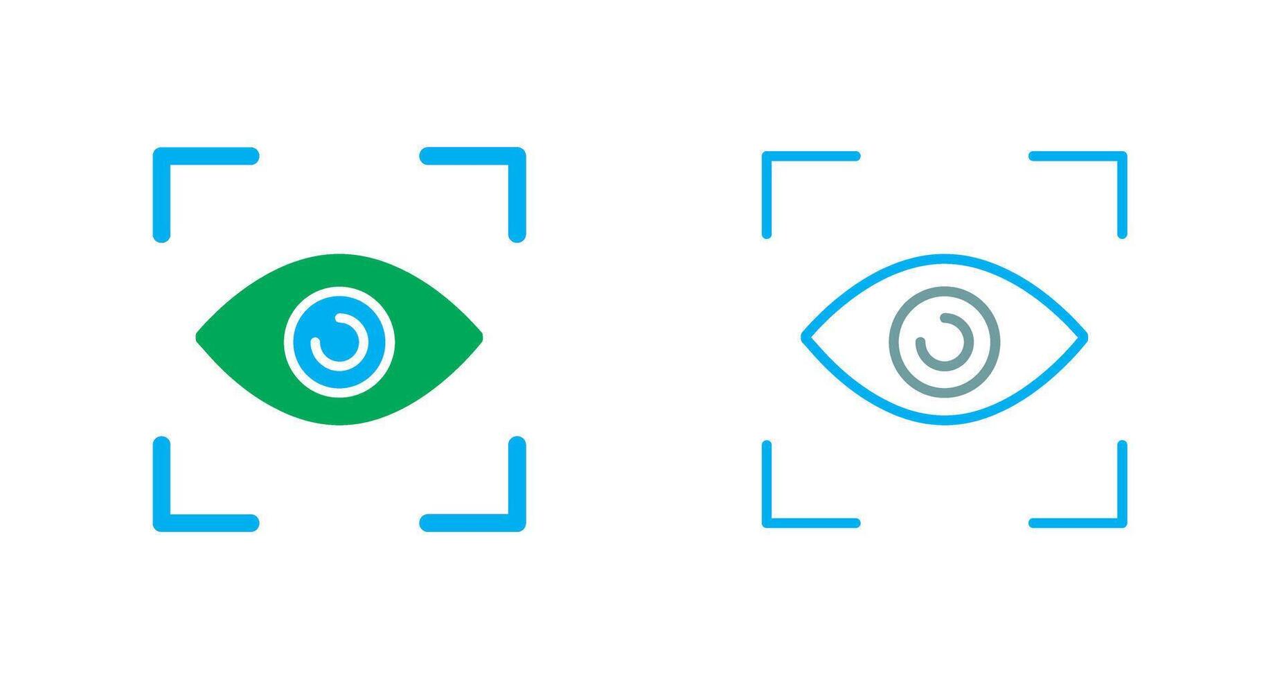 oog pictogram ontwerp vector
