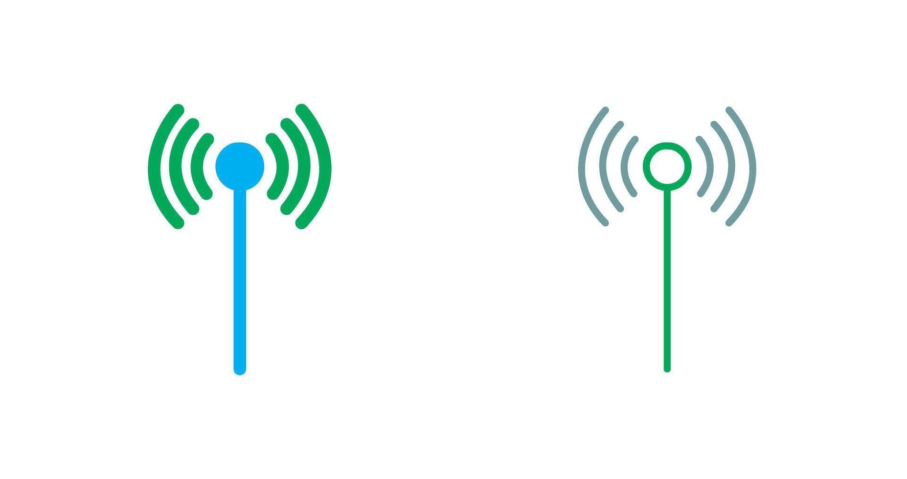 Wifi icoon ontwerp vector